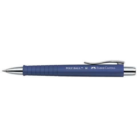 Kugelschreiber PolyBall M, blau FABER CASTELL 241151