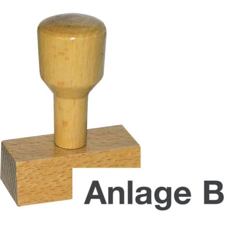 Stempel Anlage B  LST807