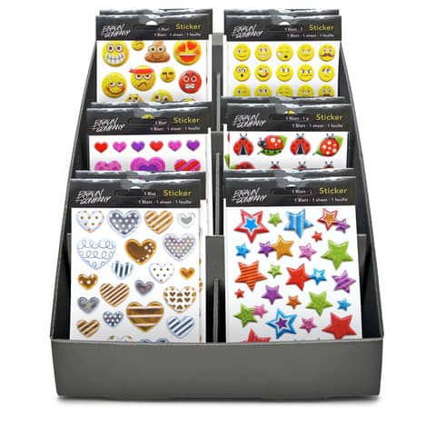 Sticker Relief, sortiert BRAUN+COMPANY 2613-24099