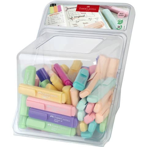 Textmarker 46 Superfluo sortiert   im Display FABER CASTELL 254650