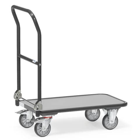 Klappwagen "GREY EDITION" 250 kg Tragkraft, Schiebebügel klappbar FETRA 1132-7016