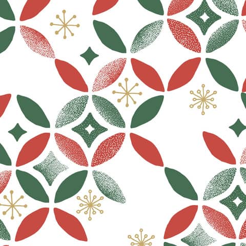 Weihnachts-Zelltuchserviette, 25 x 25 cm, 3-lagig, 20 Stück PAPER+DESIGN 203486