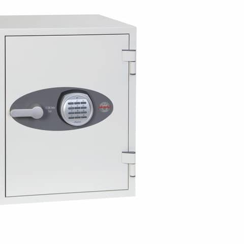 Feuerschutztresor TITAN, Elektonik-Schloss, 515x400x440mm, weiß PHÖNIX SAFE FS1283E   R2