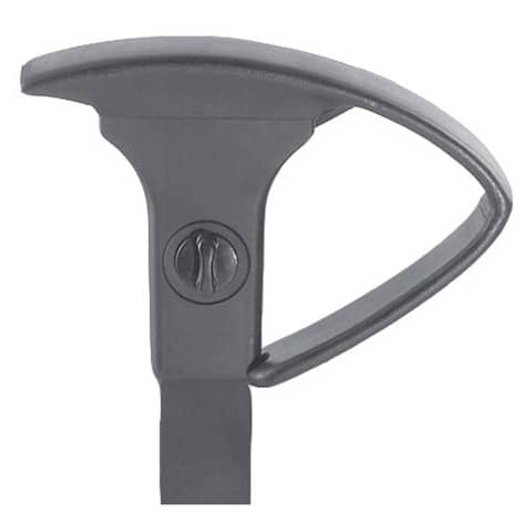 Armlehnenpaar U2 schwarz   höhenverstellbar TOPSTAR 7096