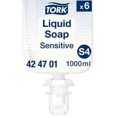 Flüssigseife sensitiv Sytem S4 + S4 NEU, 1L TORK 424701