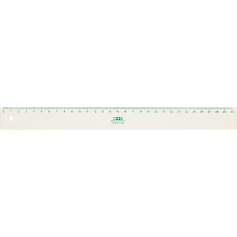 Lineal Green Line, schmal, 30cm, sortiert M+R 711300810