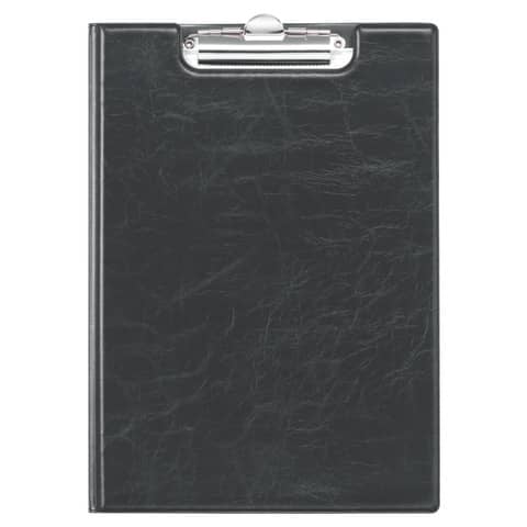 Klemmbrettmappe, Weichfolie mit Kartonverstärkung, Klemme oben, 237 x 330 mm, schwarz DURABLE 2355 01