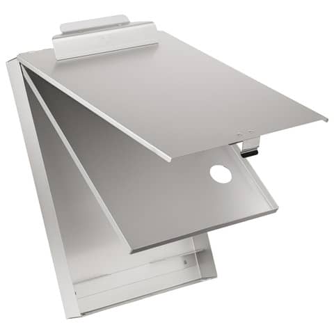 Klemmbrett Portable Desktop CruiserMate, Formularkassette, Alu, silber LÄUFER 21017