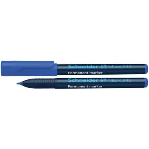 Permanentmarker Maxx 240, 1-2 mm, blau SCHNEIDER SN124003