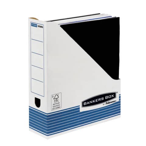 Magazinarchiv Bankers Box® System, 78 x 258 x 311 mm, weiß/blau BANKERS BOX 0026301