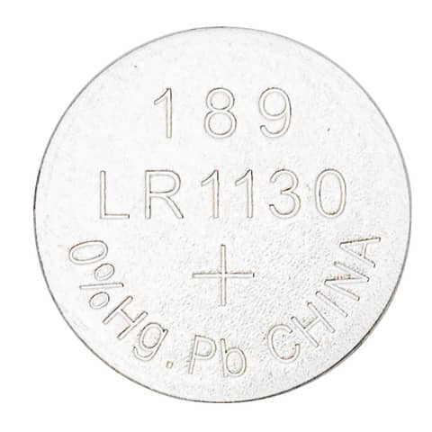 Knopfzellen-Batterie Alkali-Mangan LR54/AG10, 10 Stück Q-CONNECT KF14556