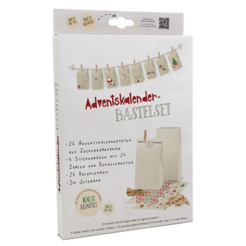 Bastelset Adventskalender Tüten  99sk6236