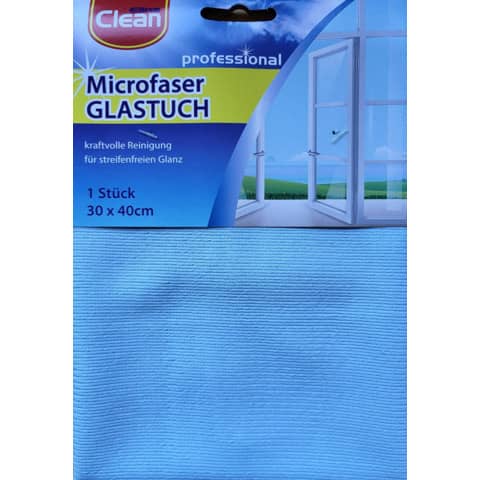 Microfasertuch für Glas, 30 x 40 cm ELINA CLEAN 63073