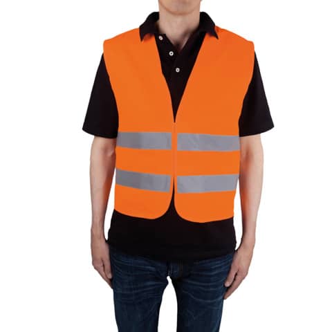 Warnweste EN ISO 20471 universal, orange  10001203