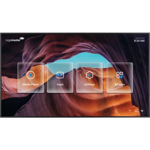 Elektronisches Business-Display 75", schwarz LEGAMASTER 805110-75EU