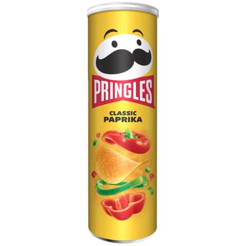 Chips Classic Paprika, 165g PRINGLES 6196133007