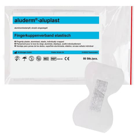 aluderm®-aluplast elastisch Fingerkuppenverband   50 Stück SÖHNGEN 1009185