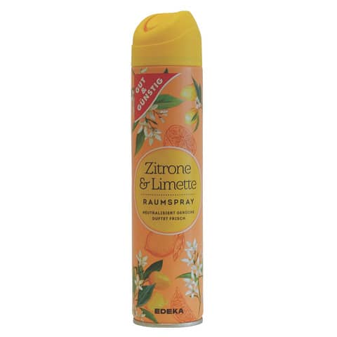 Duftspray Zitrone&Limette 300ml GUT & GÜNSTIG 3589164000