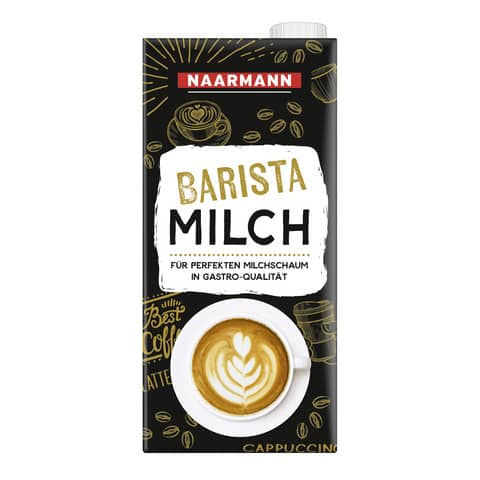 H-Milch Barista, 3,5% Fett, 12 x 1L NAARMANN 000660