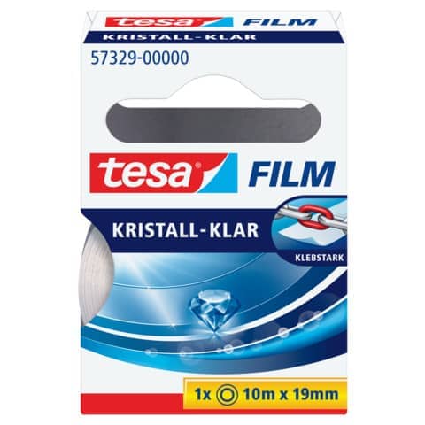 Klebefilm tesafilm®, 10mx19mm, kristall-klar TESA 57329-00000-03