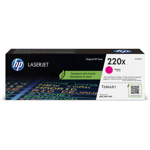 Lasertoner Nr.220X, 5.500 Seiten, magenta HP W2203X