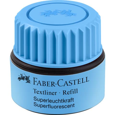 Nachfüllflasche, 25ml, blau FABER CASTELL 154951