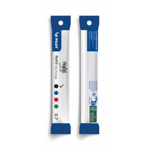 Tintenrollermine für FriXion Zone/Ball/Clicker, 0,4mm, schwarz PILOT BLS-FR7-Zone-B