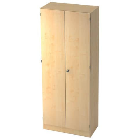 Garderobenschrank SOLIDplus - 5OH, 1 Fachboden, ahorn HAMMERBACHER MONT.V6200/3/3/SG