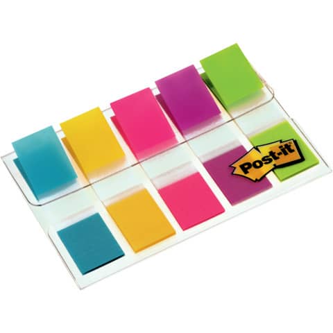 Haftstreifen Index Mini, 12x43mm, 5x20 Stück POST-IT 6835CBEU