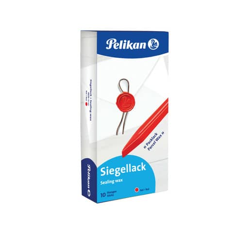 Siegellack Packlack 60/10, 10 Stangen PELIKAN 400142582