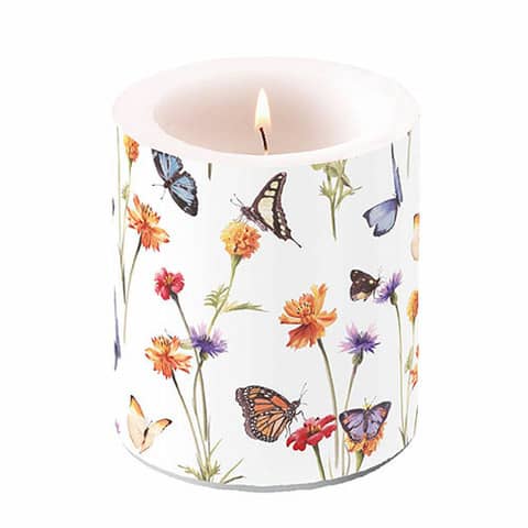 Kerze Butterfly garden, 10cm AMBIENTE 19319335