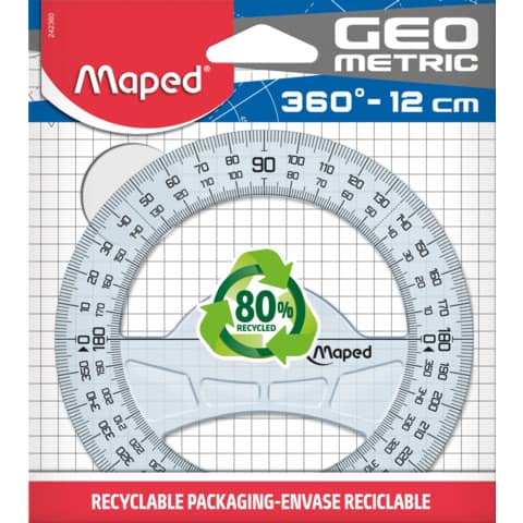 Winkelmesser Graphic 360°/12cm MAPED M242360