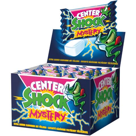 Kaugummi Center Shock Mystery 100 Stück 400g sortiert CENTER SHOCK 116380