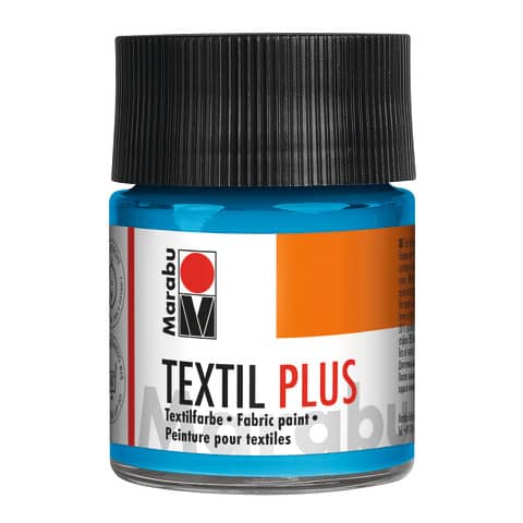 Textilfarbe Plus, 50ml, hellblau MARABU 17150 005 090