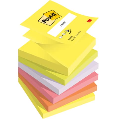 Haftnotizblock Z Notes Neon, 76x76cm, 100 Blatt POST-IT R330NR