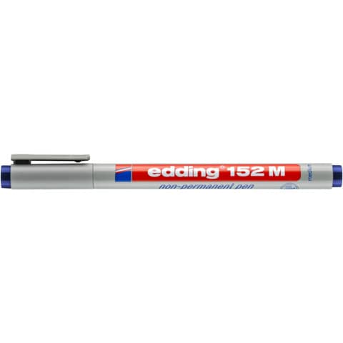Folienstift 152M non-permanent, 1,0mm, blau EDDING 152 003