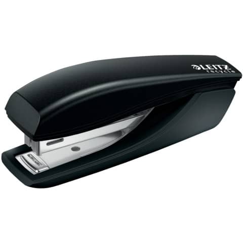 Heftgerät Mini NeXXt Recylce, Kunststoff, 10 Blatt, schwarz LEITZ 5617-00-95