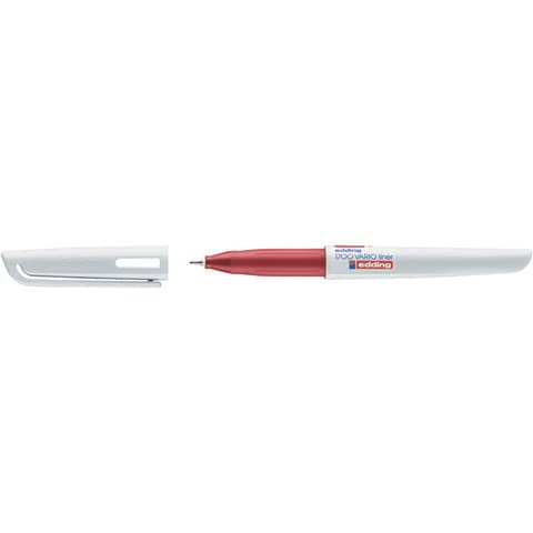 Feinliner Vario, 0,5mm, rot EDDING 1700-4002