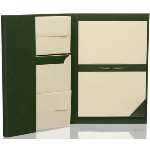 Briefmappe Paper Royal, A4/DIN lang, 25/25 Stück, grün RÖSSLER 1024831008