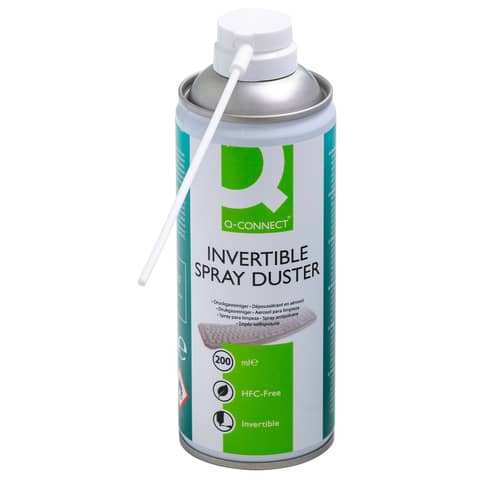 Druckluftspray brennbar Invertible 200ml Q-CONNECT KF17441