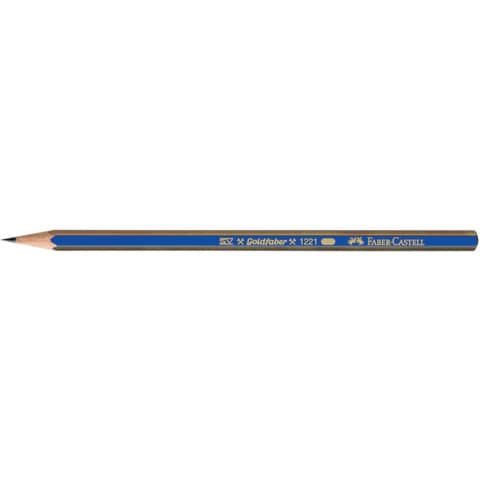 Schulbleistift 1221 2B Goldfaber FABER CASTELL 112502