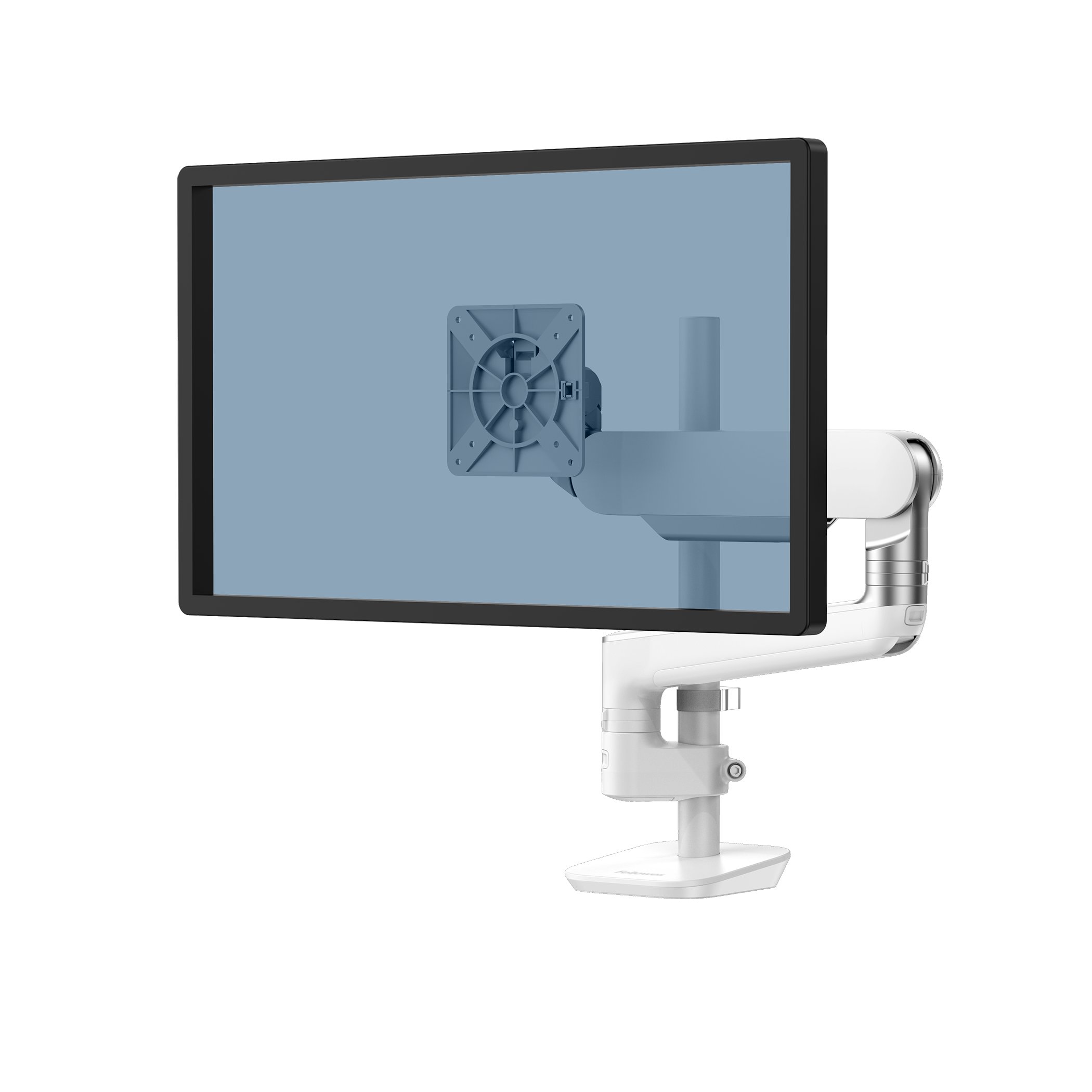 RisingEX™ 1FM Monitorarm - Designer Weiß/Silber