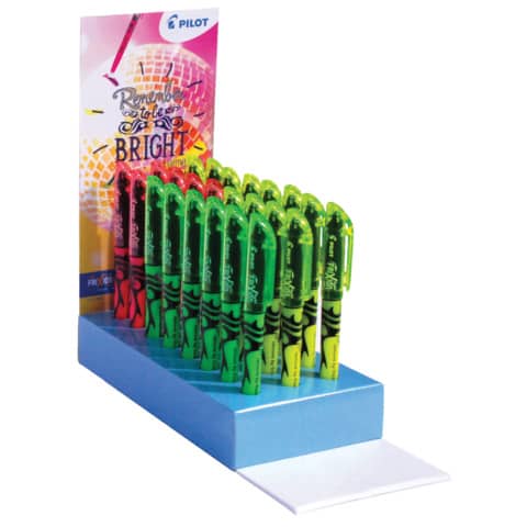 Textmarker FriXion Light, 3,8mm, 24 Stück, sortiert PILOT 4136D24