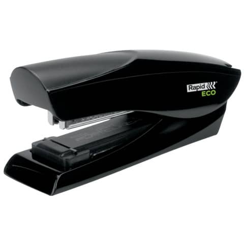Flachheftgerät ECO Half Strip, Kunststoff, 25 Blatt, schwarz RAPID 24812701