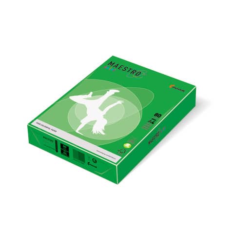 Kopierpapier Color Intensiv, A4, 80g/m², 500 Blatt, dunkelgrün MAESTRO COLOR 9417-DG47A80S