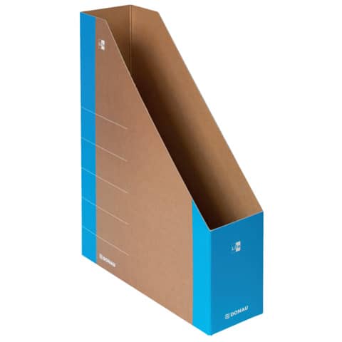 Stehsammler Life, A4, 8cm, Karton, neonblau DONAU 3550001FSC-10