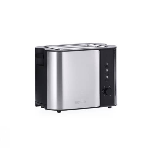 Toaster 2-Scheiben, edelstahl/schwarz SEVERIN AT 2589