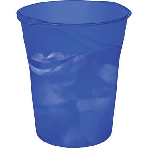Papierkorb Happy, 14L, ultramarin CEP 1002800721
