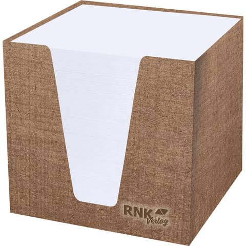 Notizklotz "Eco", 70 g/qm, 92 x 92 x 92 mm, weiß, 900 Blatt RNK 46783