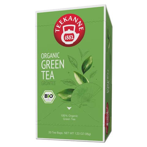 Tee Organic Green Tea, 20x1,75g TEEKANNE 6543